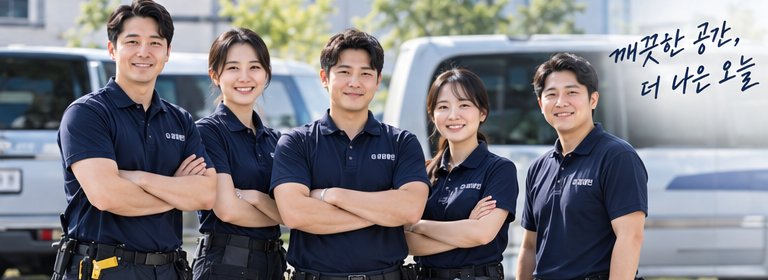 공감클린 파트너 팀 단체 사진